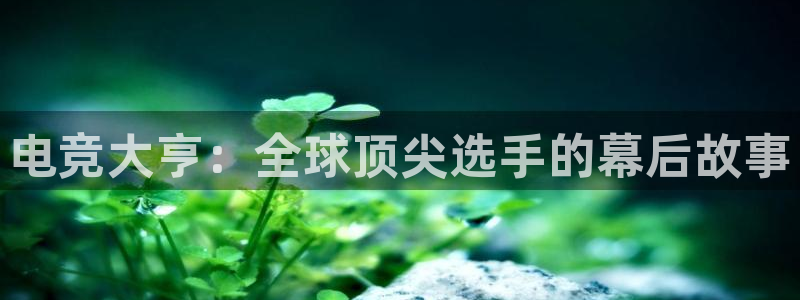 k1电竞在哪下单：电竞大亨：全球顶尖选手的幕后故事